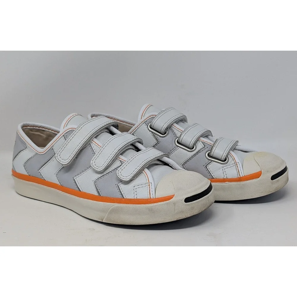 Converse Koché Jack Purcell Womens 7.5 Triple Strap Leather Sneakers NICE - Picture 2 of 6